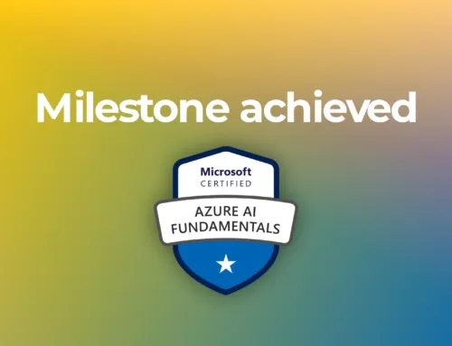 New Certification: Microsoft Azure AI-900