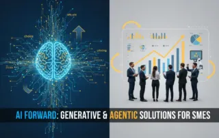 Generative AI vs Agentic AI: Practical Guide for SMEs to Choose, Pilot, Scale